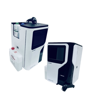 Automatischer HbA1c-HPLC Analysator Lebenslauf abzüglich 2% hohe Wechselbeziehung farbenreicher LCD-Anzeige