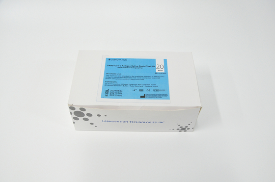 ISO 9001 aller Leute-Plastikspeichel-Antigen-Test Kit Immunochromatography