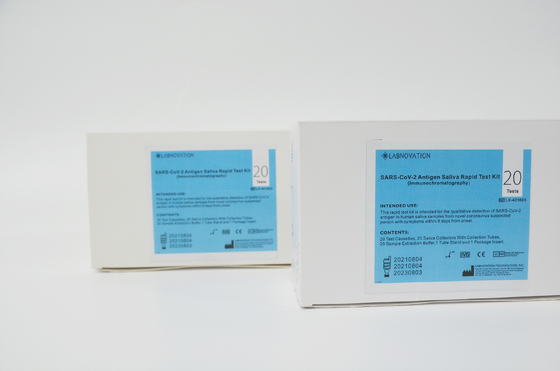 CER MSDS SARS-CoV-2 Speichel-Antigen-Test-Kit High Accuracy Art Test-Ausrüstung