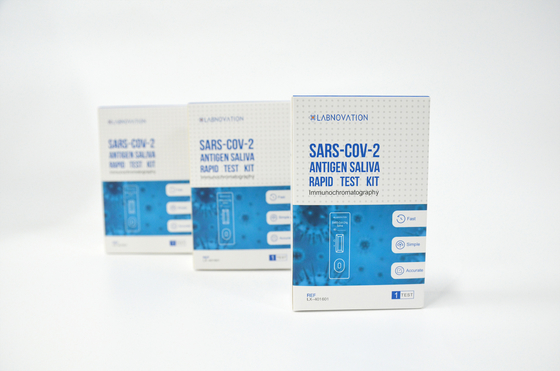Antigen-Speichel-Test Kit One Step Operate 95% Genauigkeits-COVID-19 RTK