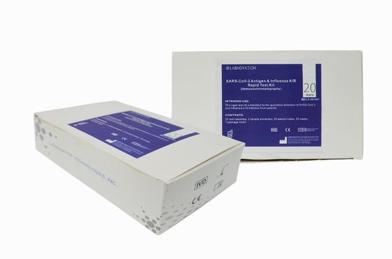 Empfindlichkeits-schnelle Test-Ausrüstung der Antigen-und der Grippe-A/B umfassende schnelle Test-Ausrüstungs-90%