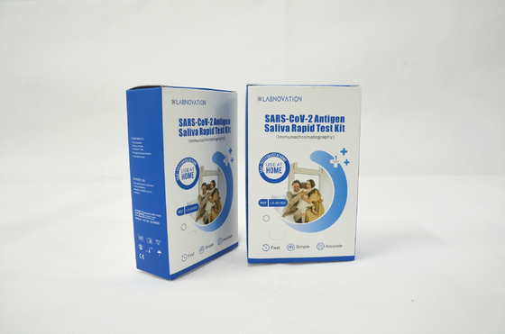 Speichel-Selbsttest-Kit Antigen Self Test Single-Verpackung Labnovation SARS CoV 2