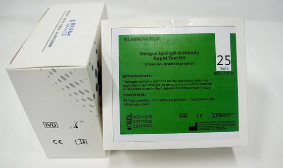 Test-Dengue-Fieber IgG IgM Soem-ODM IVD 25 schnelle Test-Ausrüstungen