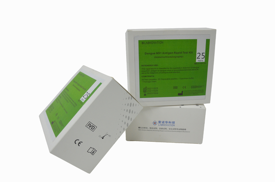 Kassetten-Dengue-Fieber NS1 schnelles Test-Kit Whole Blood Serum Plasma-Antigen-Diagnoseausrüstung