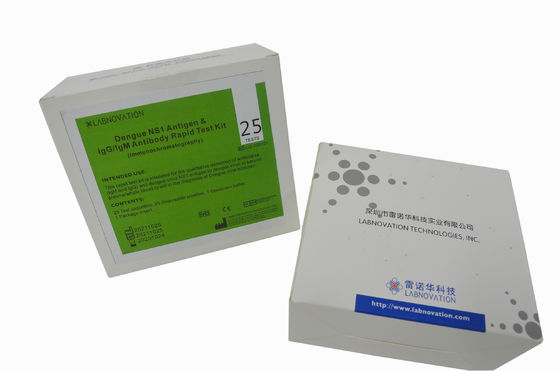 Genauigkeits-Dengue-Fieber Antigen-Antikörper-Test-kombinierte schnelle Test-Ausrüstung Soems 95%