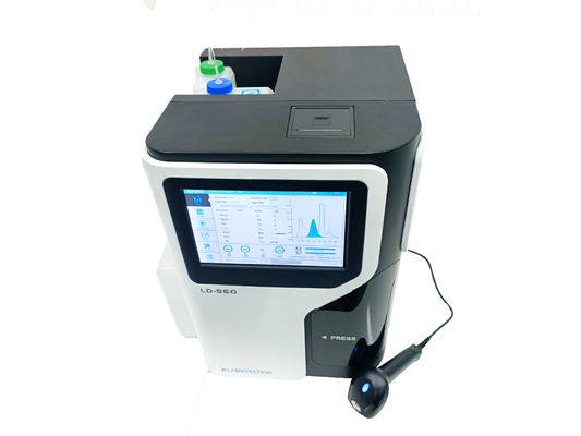 Voller automatisierter Analysator HbA1c-Analysator-LD-560 für HbA1c, das Doppeldiplom-CV&lt;2% HPLC Methoden-Analysator prüft