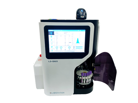 Spätester Analysator des Analysator-HbA1c LD-560 für HbA1c, das Doppelmodus auf Bescheinigung der Wahl-NGSP prüft