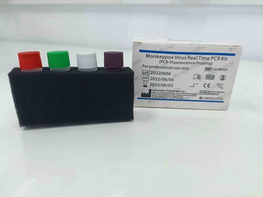 Realzeit-Entdeckung der Monkeypox PCR-Test-Ausrüstungs-FAM kanalisiert gefrorenen Bedingungs-Transport