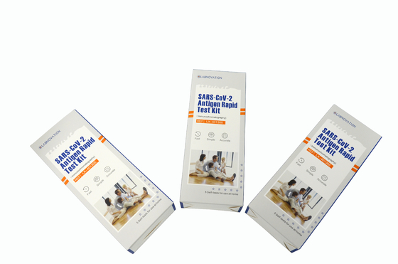 Plastiksars Cov 2 Antigen-schneller Test Kit Result In ISO9001 15 Minuten Labnovations-Test