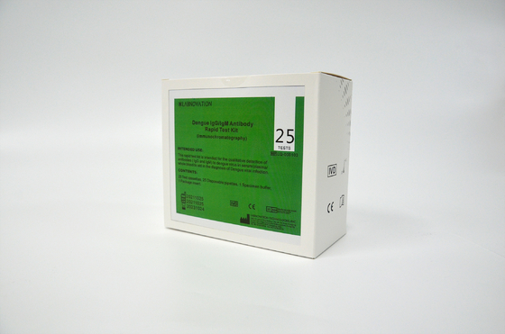 Antikörper IgG IgM 95% Genauigkeits-30ul Test Kit For Dengue Viral Infection