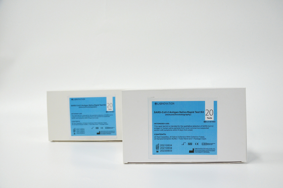 98,02% genaue schnelle Tests der Antigen-Speichel-Test-Ausrüstungs-20 pro Behälter