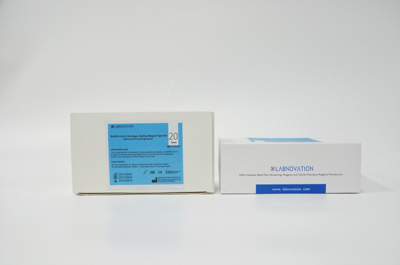 98,02% genaue schnelle Tests der Antigen-Speichel-Test-Ausrüstungs-20 pro Behälter