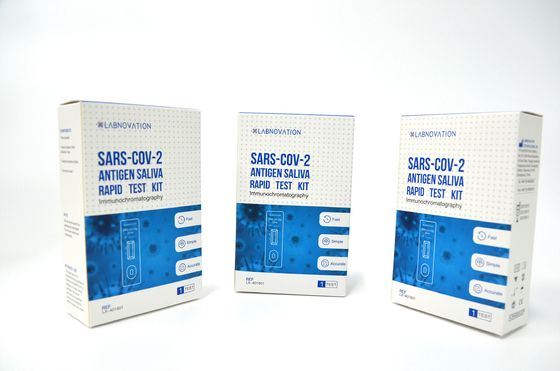 Speichel-Antigen-Test Kit No Equipment Need 1 Satz-SARS-CoV-2
