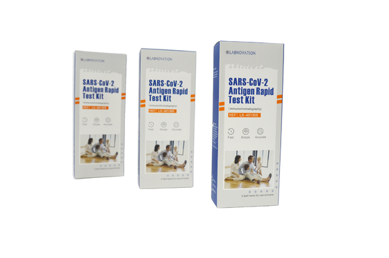 Plastiksars Cov 2 Antigen-schneller Test Kit Result In ISO9001 15 Minuten Labnovations-Test