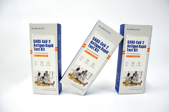 Plastiksars Cov 2 Antigen-schneller Test Kit Result In ISO9001 15 Minuten Labnovations-Test
