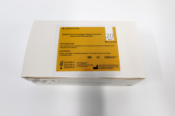 Antigen-schneller Test Kit Qualitative Detection One Step Labnovation SARS-CoV-2