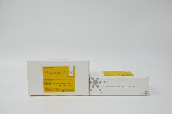 Wegwerf-SARS-CoV-2 Antigen-Test Kit High Specificity Labnovation Test der Kassetten-RTK