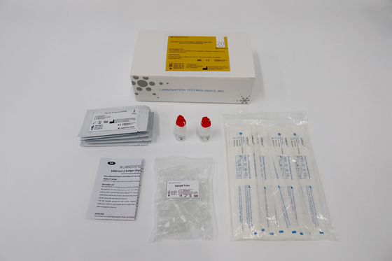 Wegwerf-SARS-CoV-2 Antigen-Test Kit High Specificity Labnovation Test der Kassetten-RTK