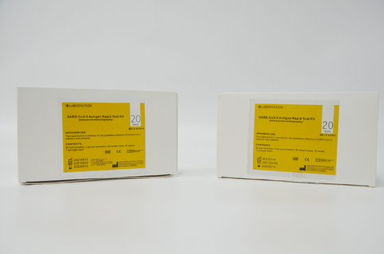 100,00% der Besonderheits-SARS-CoV-2 des Antigen-RTK Tests Labnovations-Test Test-der Ausrüstungs-20