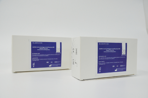 Test Kit Immunochromatography der hohe Genauigkeits-weißer Grippe-AB