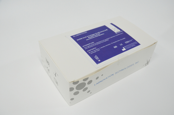 Test Kit Immunochromatography der hohe Genauigkeits-weißer Grippe-AB