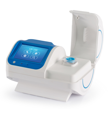Tragbare Analysator-Batterie des Vertrags-POCT HbA1c integrierte eine Schritt-Operation