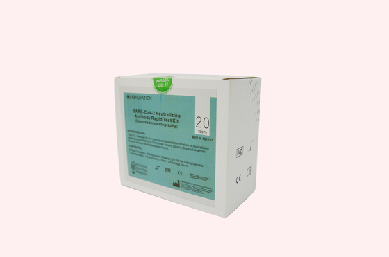 Neutralisierende Antikörper-schnelle Entdeckung Kit Lateral Flow Test Kits IVD für Reise