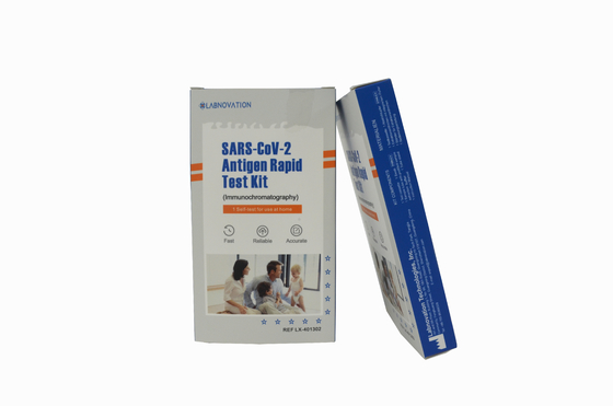 Einzelnes verpackendes CER Antigen-Selbsttest-Kit Detectings SARS-CoV-2 Nucleocapsid bescheinigt