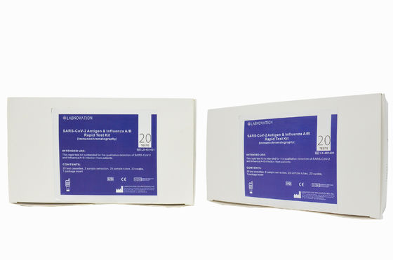 Grippe-Test-Kit Comprehensive Rapid Flu Swab-Ausrüstung der schnelle Kontrollecovid-19