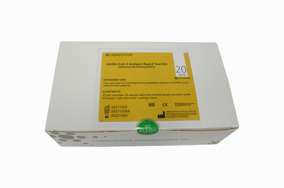Des Antigen-SARS-CoV-2 Oropharyngeal Wischtest Nasenrachenraumputzlappen-schneller des Test-15min