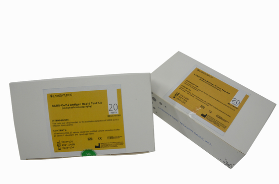 Des Antigen-SARS-CoV-2 Oropharyngeal Wischtest Nasenrachenraumputzlappen-schneller des Test-15min