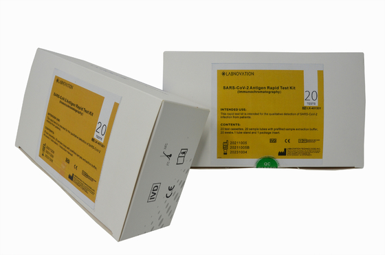 Berufs-schnelle Wischtest-Ausrüstung 20Tests/Kit Medical Diagnostic Test Kits SARS-CoV-2