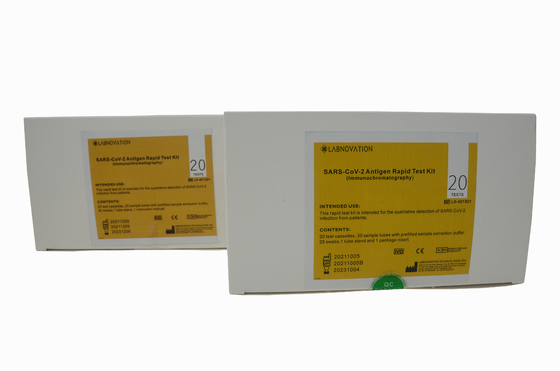 Berufs-schnelle Wischtest-Ausrüstung 20Tests/Kit Medical Diagnostic Test Kits SARS-CoV-2