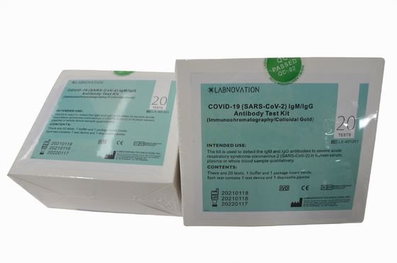 Schnelle qualitative Entdeckung der Antikörper-Test-Ausrüstungs-ISO9001 schneller Test Kit Antibody IgG IgM