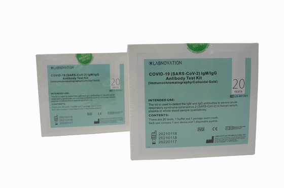 Schnelle qualitative Entdeckung der Antikörper-Test-Ausrüstungs-ISO9001 schneller Test Kit Antibody IgG IgM