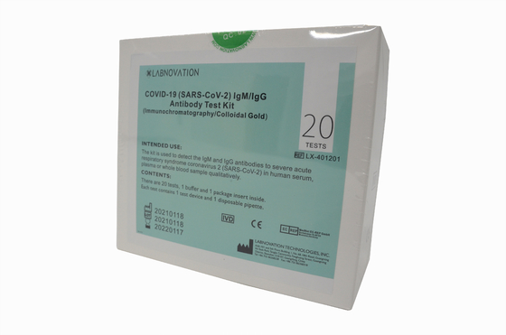 COVID-19 IgG IgM Antikörper-schnelle Test-Kit One Step Operate High-Genauigkeits-schnelle Test-Ausrüstung