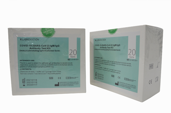 COVID-19 IgG IgM Antikörper-schnelle Test-Kit One Step Operate High-Genauigkeits-schnelle Test-Ausrüstung