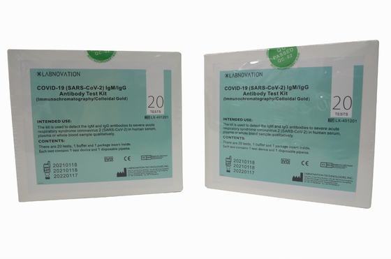 SARS-CoV-2 IgG/IgM Antikörper-schneller Test Kit Simple Operate High Accuracy