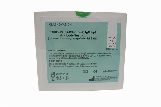 SARS-CoV-2 IgG/IgM Antikörper-schneller Test Kit Simple Operate High Accuracy