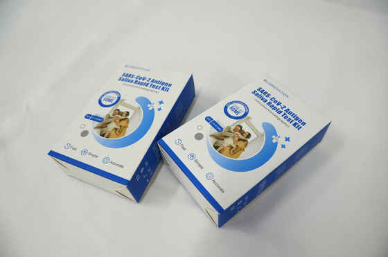 Kit Single Pack Portable RTK AG des Speichel-SARS-CoV-2 Selbsttest-Speichel-Test-Ausrüstung