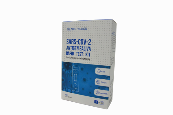Tragbares Antigen-schneller Versuchseinrichtungen-Speichel-Test Kit Approved By KKM ISO Cov-19