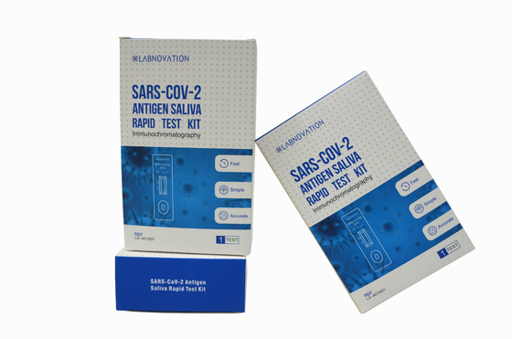 Tragbares Antigen-schneller Versuchseinrichtungen-Speichel-Test Kit Approved By KKM ISO Cov-19
