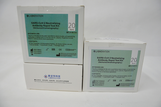 20 Antikörper-schnelle Test-Ausrüstung der Test-CoV-19 neutralisierende 95 Prozent Genauigkeits-