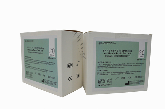 Antikörper-Test-Ausrüstung ISO9001 des Schritt-CoV-19 eins neutralisierende