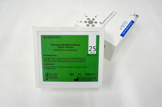 Sichtlich schnelle Test-Ausrüstungs-hohe Empfindlichkeits-Besonderheit Interprete-Dengue-Fieber IgG IgM