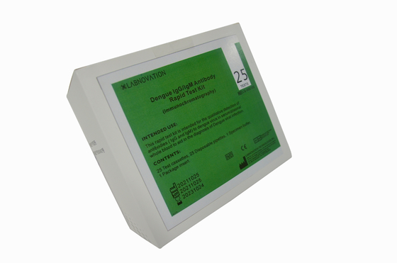Schneller allgemeinhintest Kit For Dengue-Fieber IgM IgG bestimmen IN VITRO
