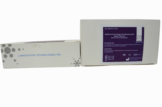 Oropharyngeal Putzlappen-schneller Grippe-Test Kit Combo Antigen Influenza A u. b-Test-Ausrüstung