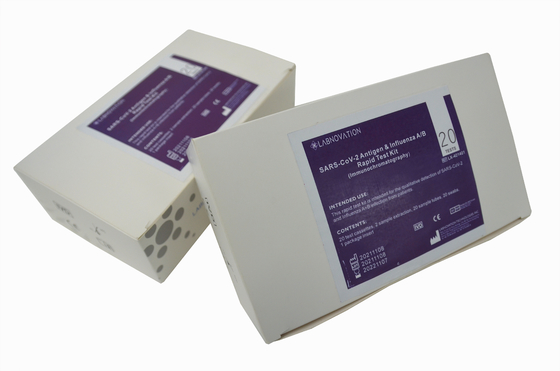 Des Antigen-CoV-19 der Grippe-A&amp;B hohe Besonderheits-Grippe A Test-der Ausrüstungs-90% und b-Test-Ausrüstung