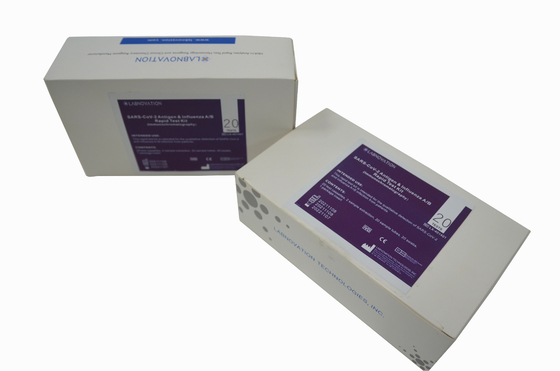 Des Antigen-CoV-19 der Grippe-A&amp;B hohe Besonderheits-Grippe A Test-der Ausrüstungs-90% und b-Test-Ausrüstung