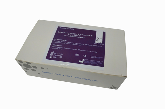 Berufstest Kit Flu Swab Antigen Kit ISO 13485 grippe-AB